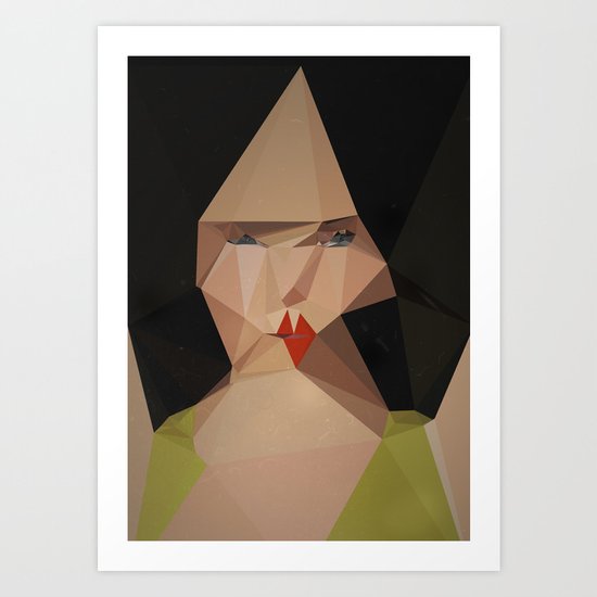 pretty face Art Print