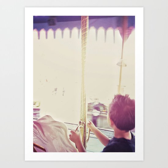 Carousel III Art Print