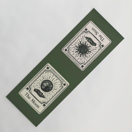 The Moon Tarot Card Yoga Mat