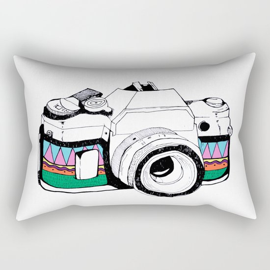 Camera Rectangular Pillow