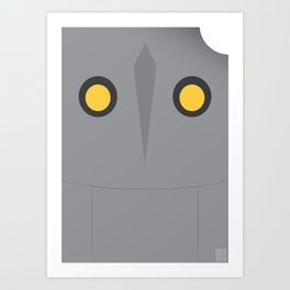 Iron Giant Art Print