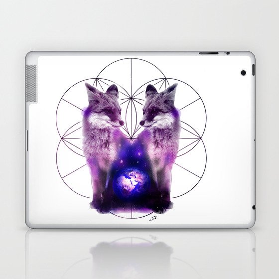 Fox Hold Prayer Laptop & iPad Skin