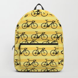 Bicycle pattern Backpack | Lifestyle, Race, Sport, Outdoor, Healthylife, Adventure, Pedal, Leisure, Stripes, Journey 