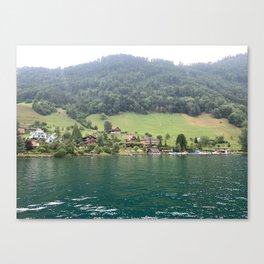 Lake Lucerne Switzerland Canvas Print