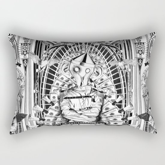BASADO EN HECHOS SURREALES Rectangular Pillow