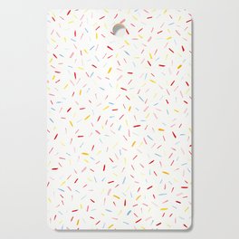 Pastel Sprinkles Cutting Board