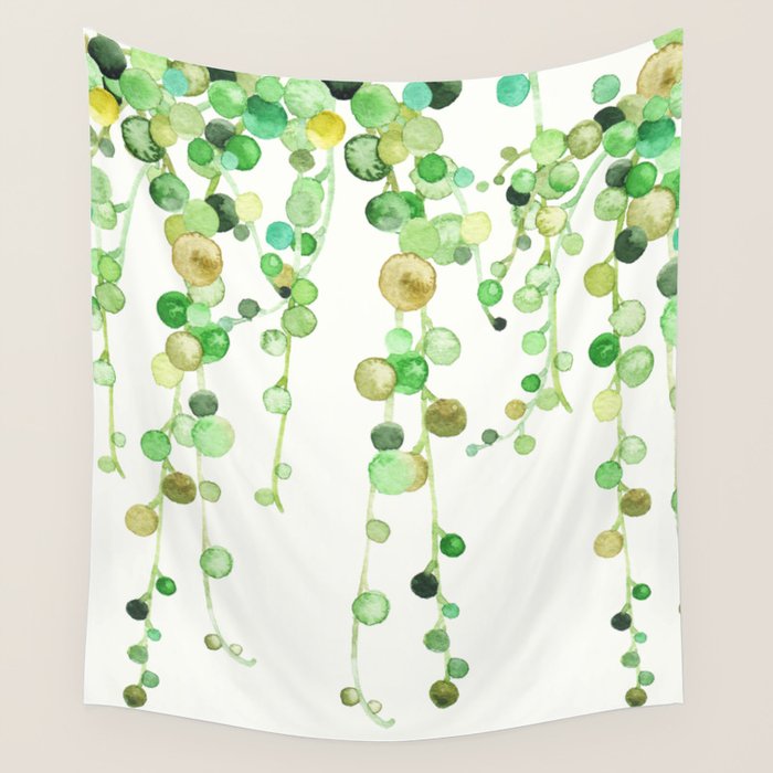 Behind the Vines Wall Tapestry by Nature Magick Society6