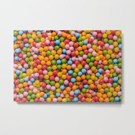 Vintage Mini Gumball Photograph Candy Pattern  Metal Print | Graphicdesign, Colorful, Gumball, Photo, Cute, Pattern, Easter, Candy, Bubble Gum, Christmas 