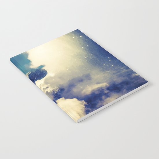 Woman and sky Notebook