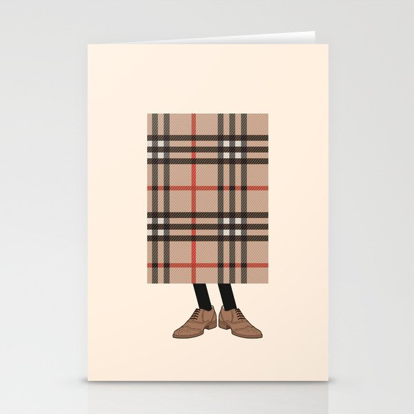 Check out Mr. Check Stationery Cards