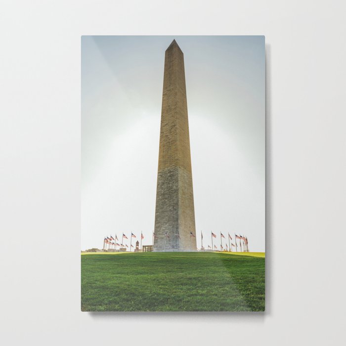 Washington Monument in Washington, USA Metal Print