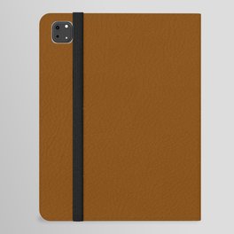 Caramel Chocolate Brown iPad Folio Case