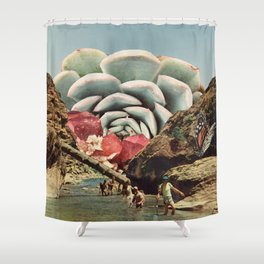 Are We Lost? Shower Curtain
