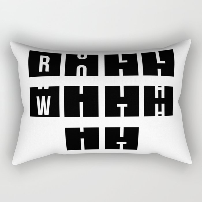 Roll With It Rectangular Pillow
