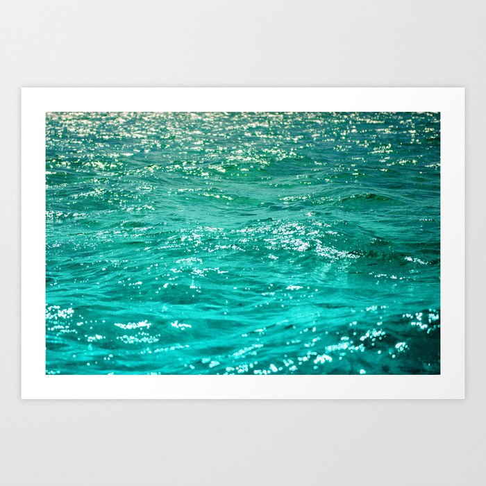 SIMPLY SEA Art Print