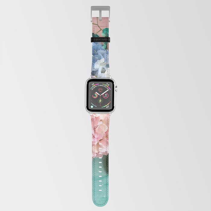 Hydrangeas in Bloom Apple Watch Band