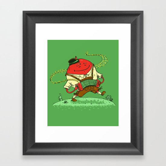 The Polka Dot Framed Art Print
