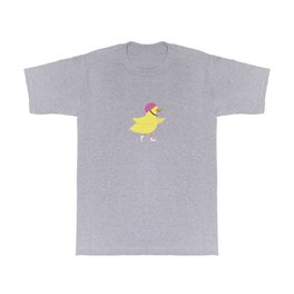 Duck on Roller Skates T Shirt | Illustration, Funny, Children, Animal 