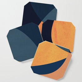 O Ovo 001 Coaster | Abstract, Minimalism, Sombra, Digital, Graphicdesign, Abstrato, Textura, Pontilhado, Volume, Formas 