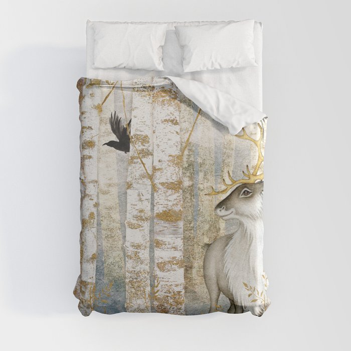 This way to Narnia Duvet Cover