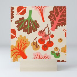 FARMFOLK SALAD Mini Art Print