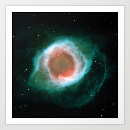 Eye Galaxy Art Print