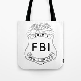 Feds Badge Tote Bag