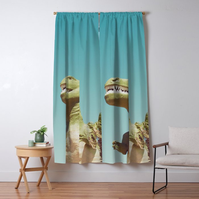 Dinosaur T Rex Animals Cute Kids Children Teal Palm Springs