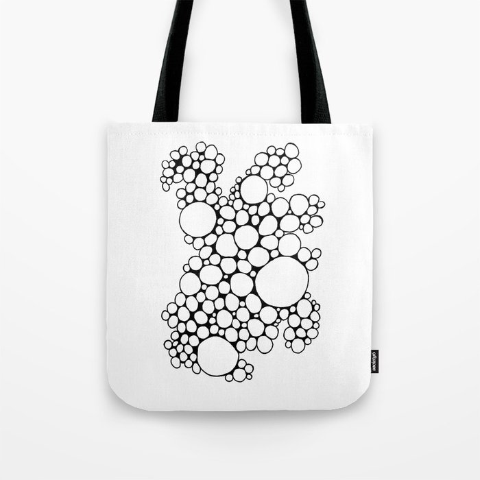 Bubble Man Tote Bag By Marilynlowe