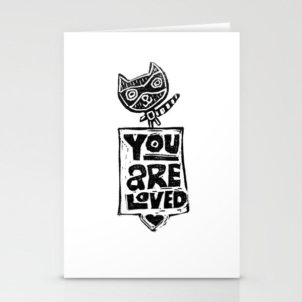 You Are Loved by Karen Freidt Stationery Cards