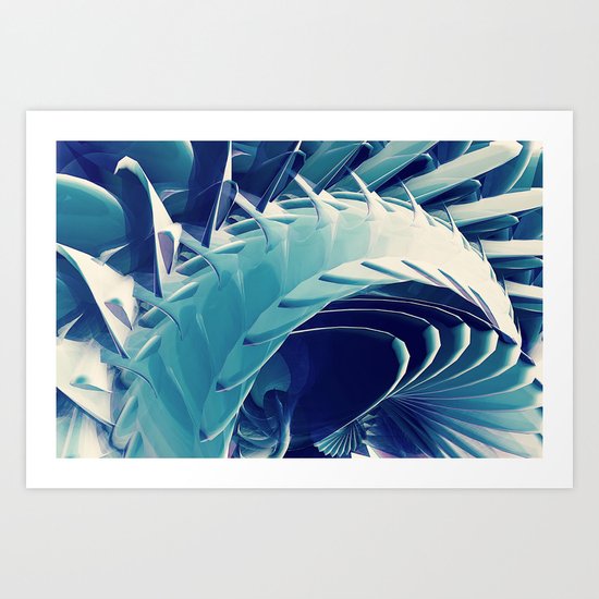 Space Abstract Art Print
