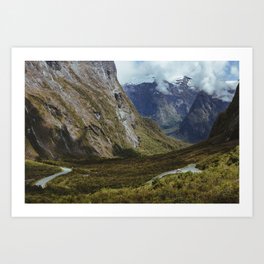 Fiordland National Park Art Print