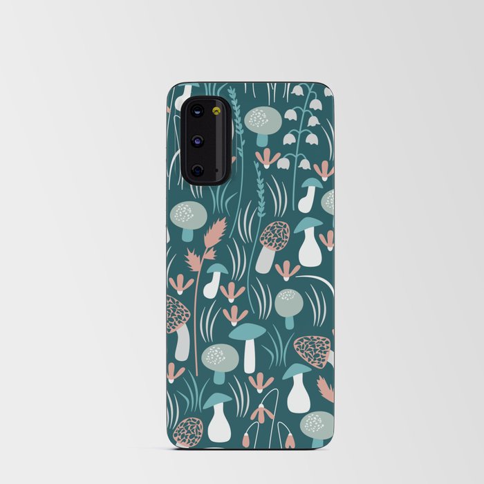 Fungi And Flowers (Aquatic) Android Card Case