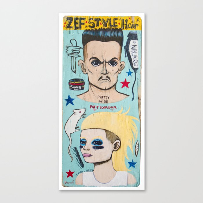 Zef Style Canvas Print
