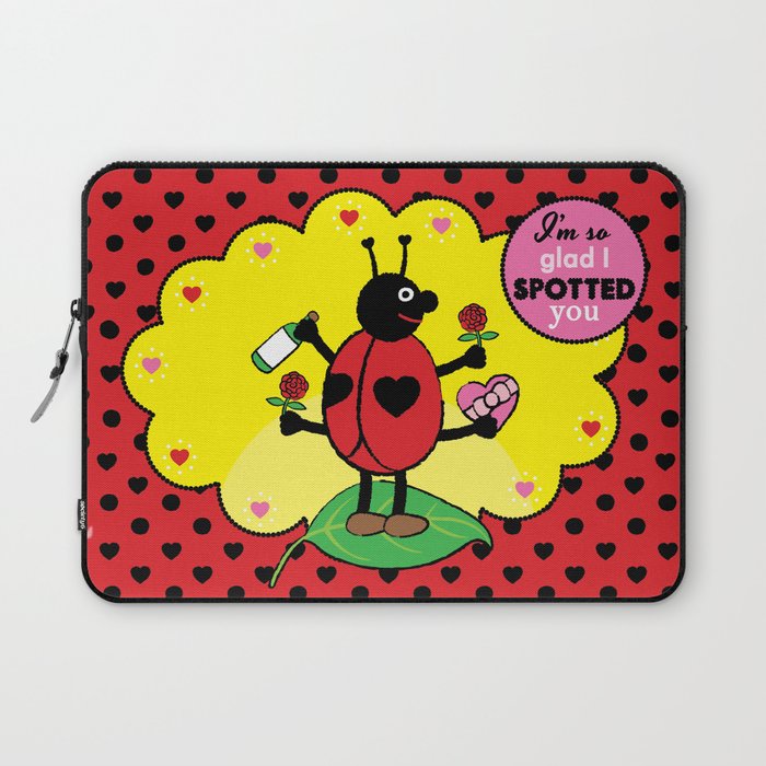 Lovebugs - I'm so glad I spotted you Laptop Sleeve