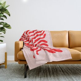 Funky Herbs: Matisse Edition Throw Blanket