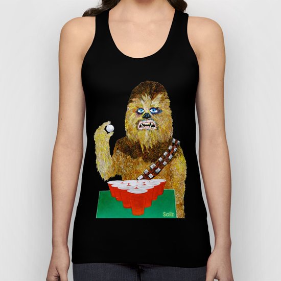 BEER PONG WOOKIE Unisex Tank Top
