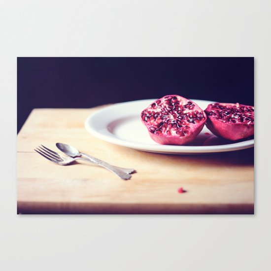 pomegranate Canvas Print