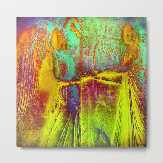 Bas Relief 2 Metal Print
