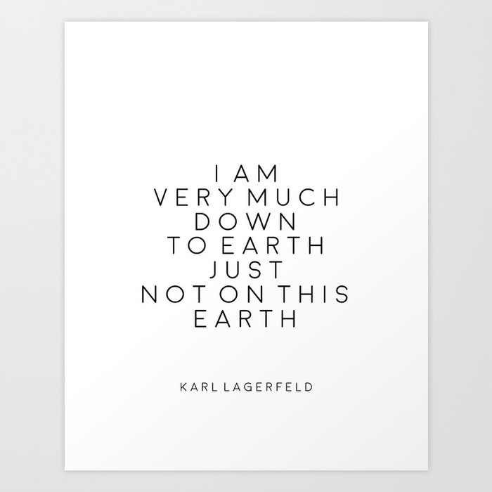 fashion wall art fashion decor karl lagerfeld quotes karl lagerfeld print printable quotes fashion prints