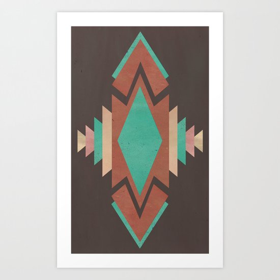 The Navajo Art Print