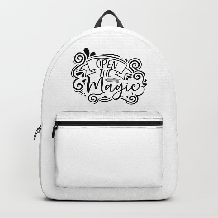 Open The Magic Read Books Backpack
