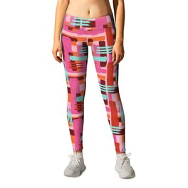  Colorful Modern Abstract Painting  Leggings