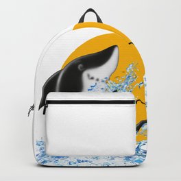 Jigging mania Backpack | Casting, Shark, Waves, Fishing, Wild, Jiggingmania, Mania, Graphicdesign, Ocean, Water 