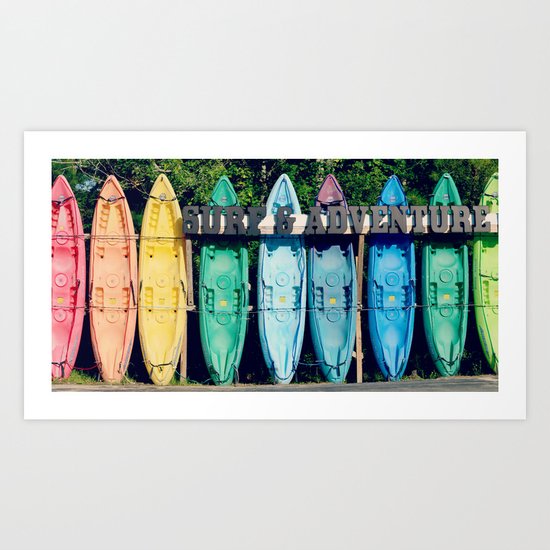 Say "YES" to Adventure Art Print