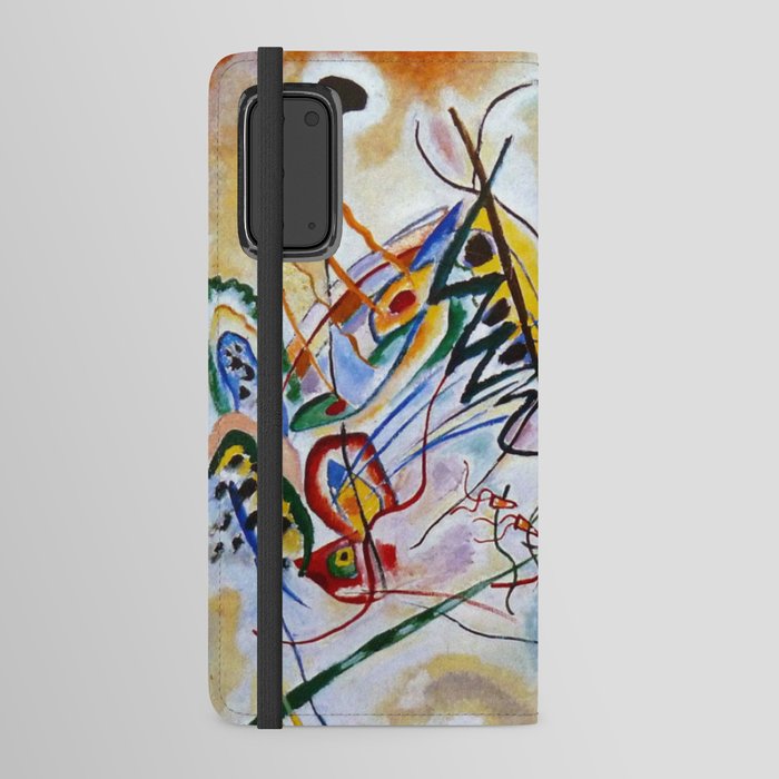 Wassily Kandinsky Violet Wedge Android Wallet Case