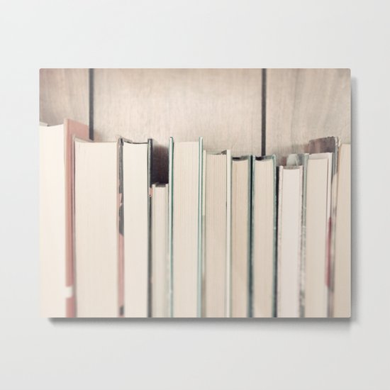 The Book Collection Metal Print