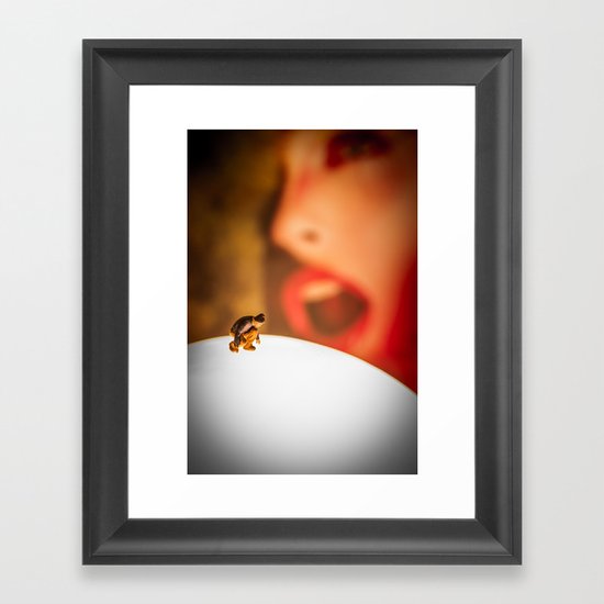 The great discovery Framed Art Print
