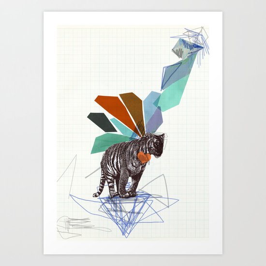 T I G E R Art Print