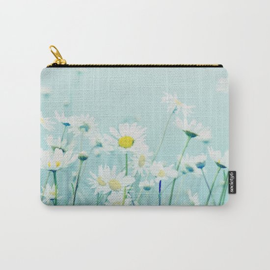 Dancing Daisies Carry-All Pouch